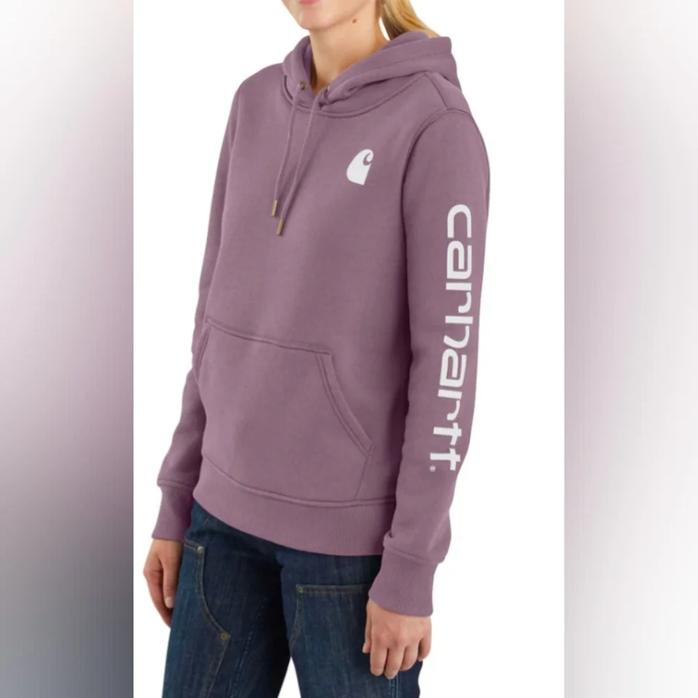 Carhartt Relaxed Fit Midweight Logo Sleeve Graphic Sweatshirt Size M New $54.99 - Picture 1 of 6